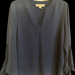 Michael Kors Navy top Size M